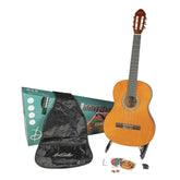 De Salvo CG44NTKIT Classical Guitar Starter Kit - Natural